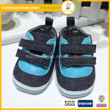 Wholesale fashion kids child shoes Newborn cute jeans Baby Shoe